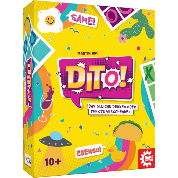 Dito - ebenso - kommunikatives Partyspiel