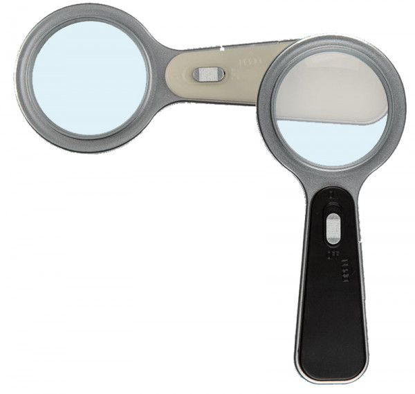 Lupe mit LED-Licht - Linsendurchmesser 5cm