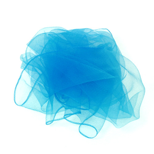 Set mit 12 türkis Jonglier-Tüchern 60x60cm