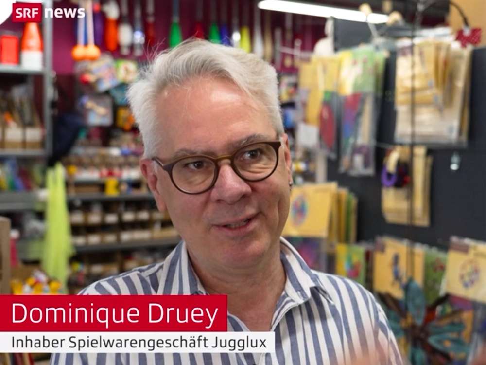 Jugglux im 10 vor 10 Bericht