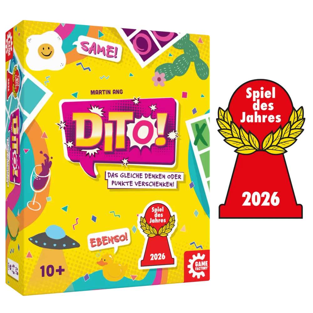 Dito - ebenso - kommunikatives Partyspiel - Spiel des Jahres 2026 Bild 3 51280