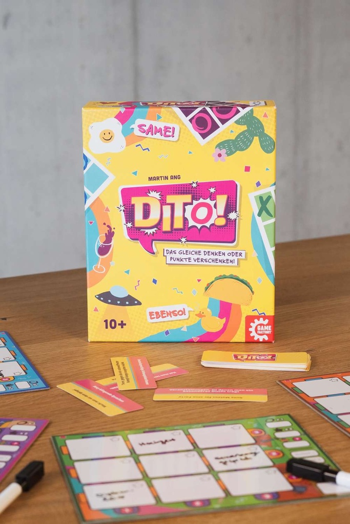 Dito - ebenso - kommunikatives Partyspiel - Spiel des Jahres 2026 Bild 7 51280