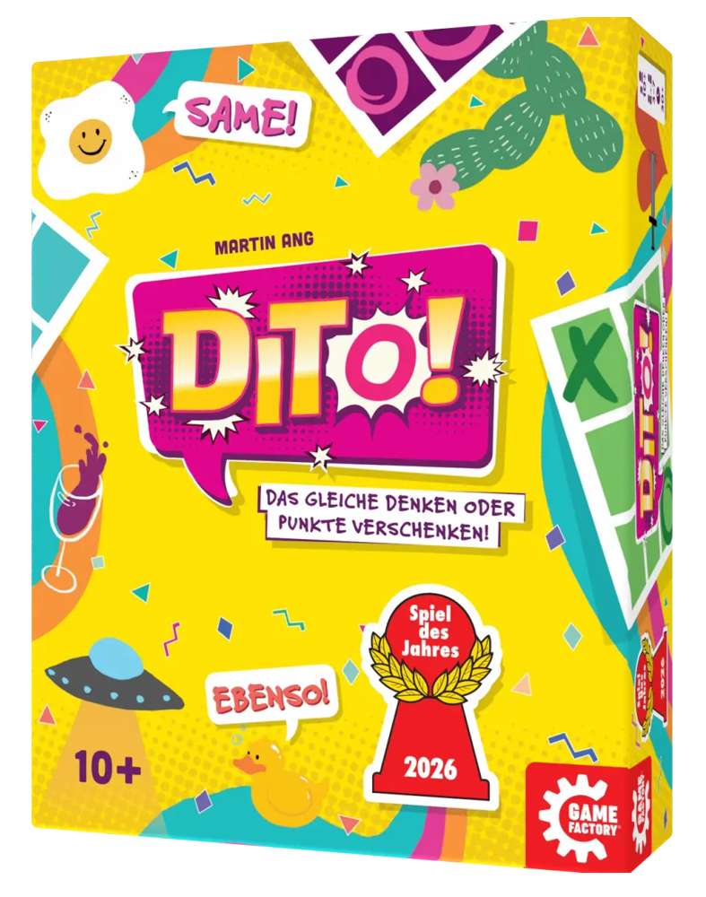 Dito - ebenso - kommunikatives Partyspiel - Spiel des Jahres 2026 Bild 8 51280