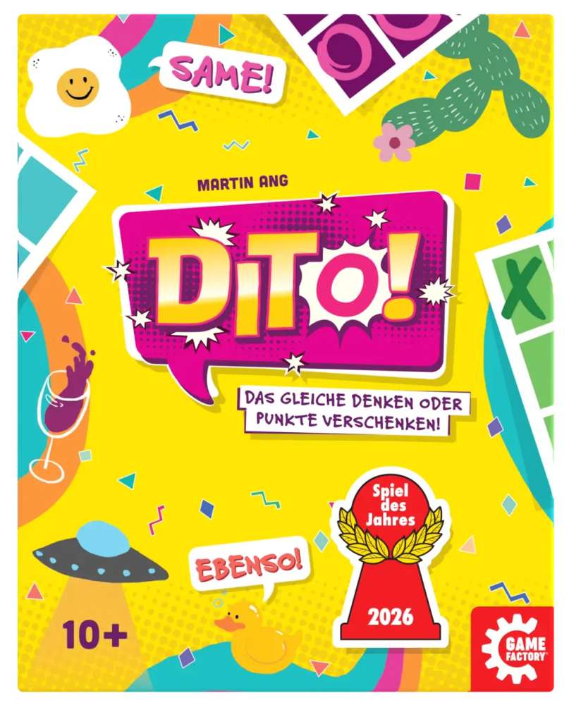 Dito - ebenso - kommunikatives Partyspiel - Spiel des Jahres 2026 Bild 9 51280