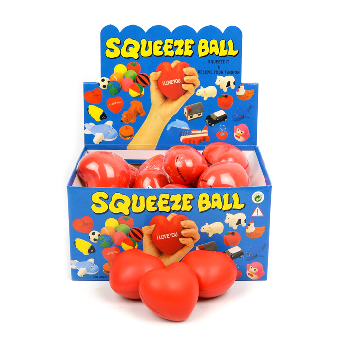 Squeez Herz - Stressball - Das Herz zum Kneten
