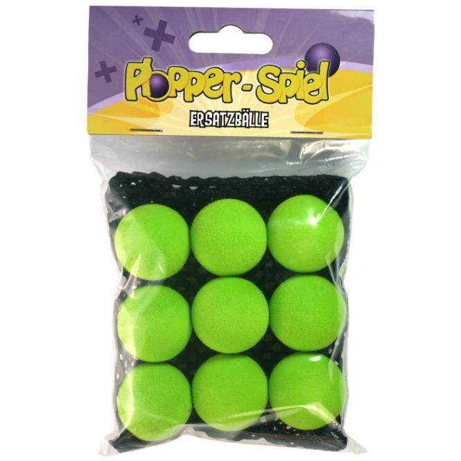 Plopper Ersatzbälle 9er Set grün