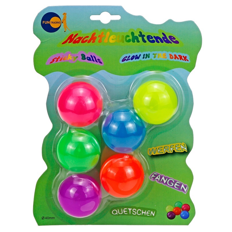 Globbles - Sticky Strech Bälle - Glow in the dark