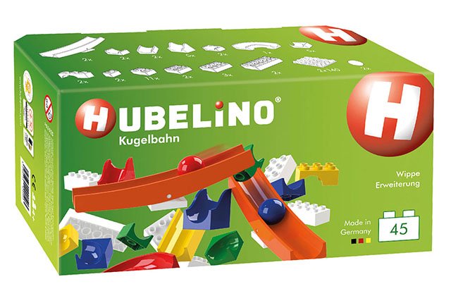 Hubelino Kugelbahn - Wippen Erweiterung (45 Teile)