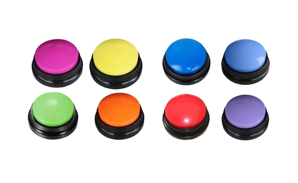 [49307] Buzzer mit Aufnahmefunktion - Set mit 8
