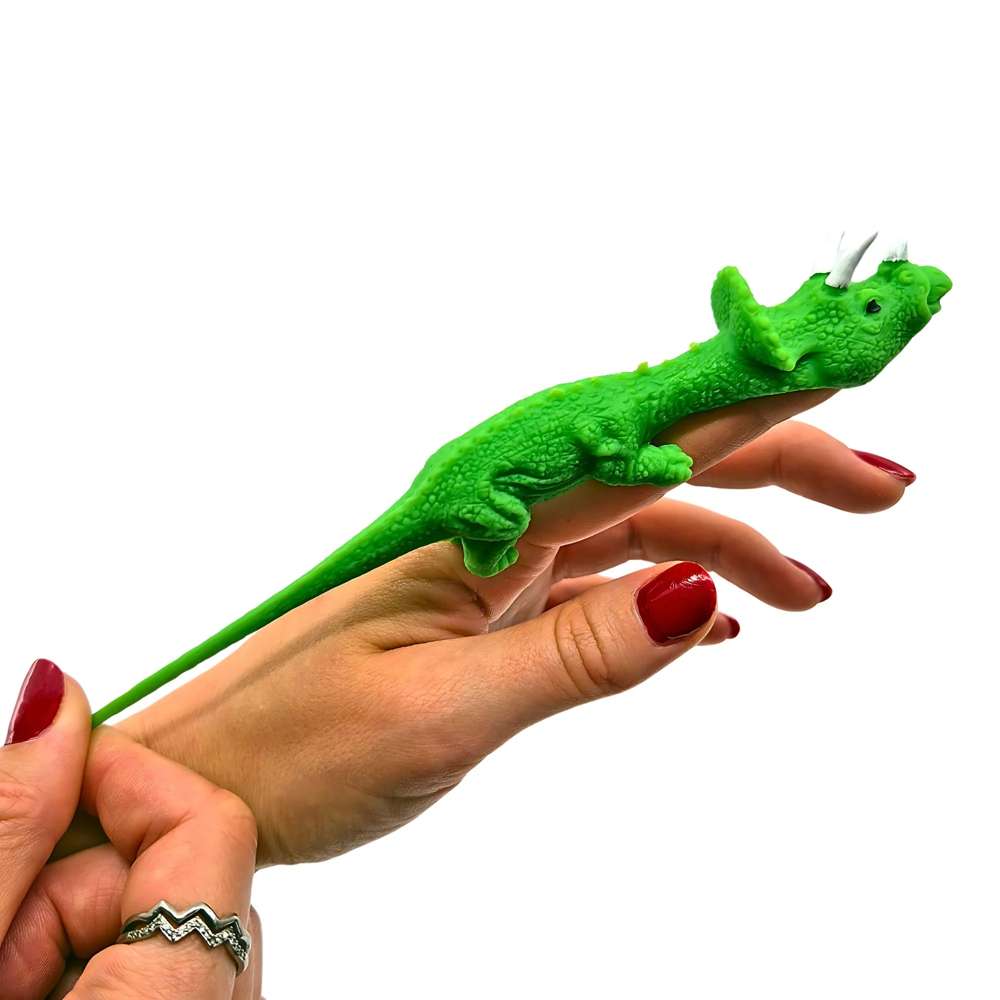 [50081] Spick Dinosaurier Fingerschleuder - Flick-a-Saurus