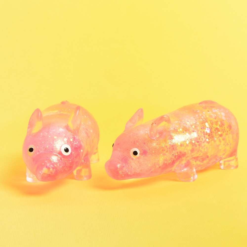 [50772] Squeeze Sugar Pig - Glitzer Schwein Maltose
