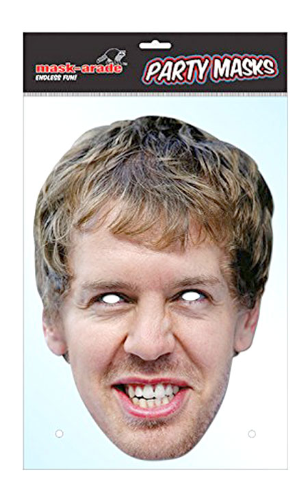 Sebastian Vettel Maske