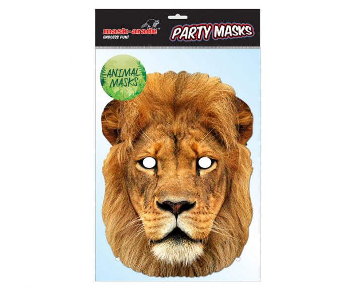 [38639] Löwe Maske aus Karton