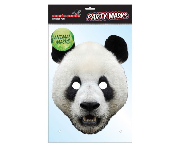 [38641] Panda Maske aus Karton