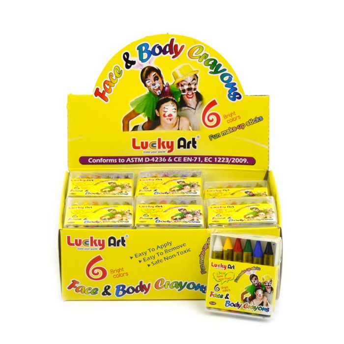 [40327] Schminkstifte Facepaint, Set mit 6 Farben