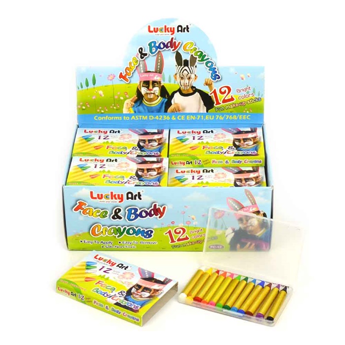 [41195] Schminkstifte Set mit 12 Farben