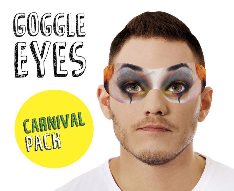 [41269] Goggle Eyes Augenmaske - Carnival Pack