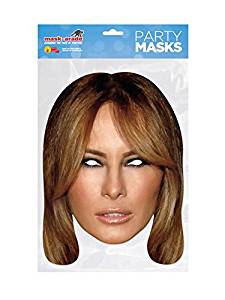 [42200] MelaniaTrump Foto-Karton Maske