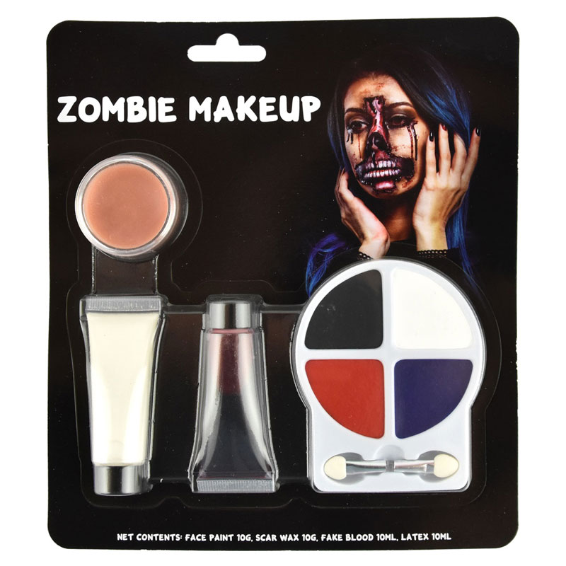 [47609] Zombie Makeup Set - Halloween Schmink-Set