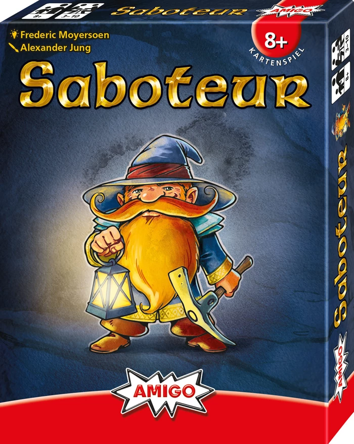 Saboteur - Das Kartenspiel für 3-10 Personen