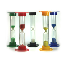 [31098] Sanduhr - Set mit 5 Stück