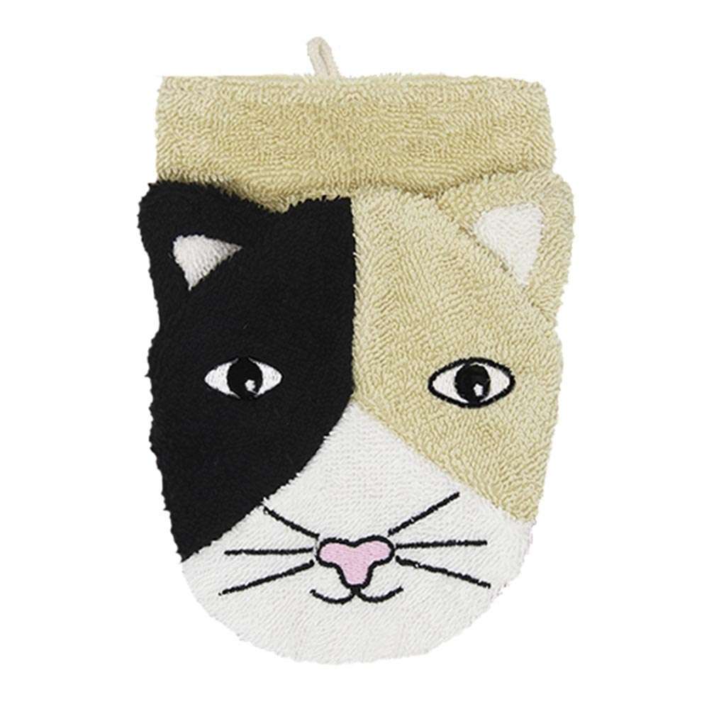 Waschlappen Tiermotiv - Katze