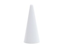 Hütchen aus Polystyrol 3cm - Weiss