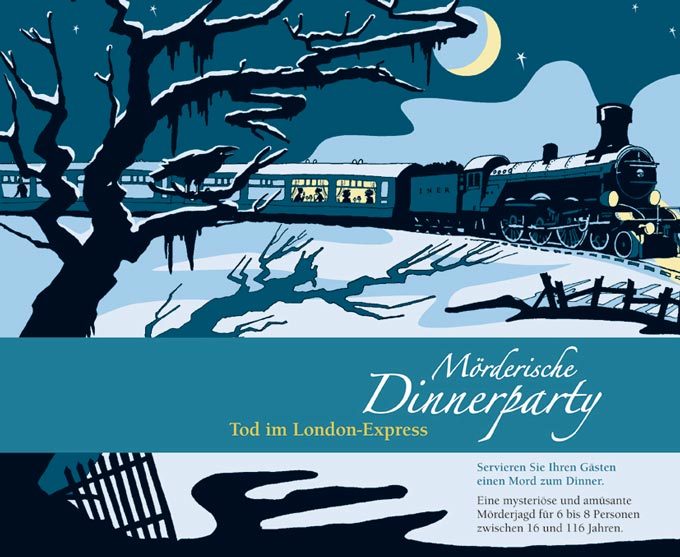 [38485] Mörderische Dinnerparty - Krimidinner - Tod im London-Express