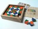 Würfel Mosaik, 36 Würfel - Mischfarben