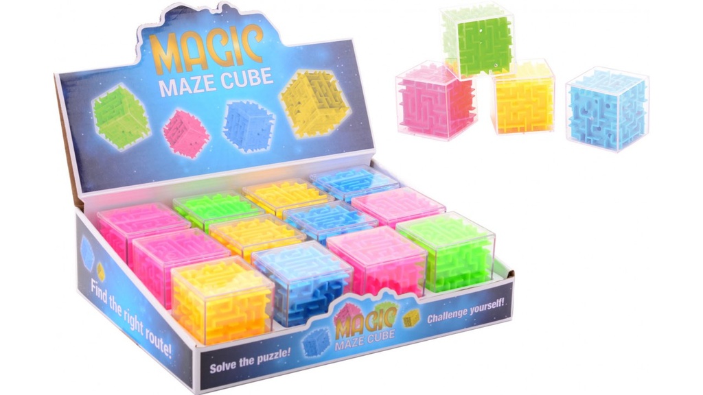 [44857] Maze in the cube - Geduldspiel in Würfelform