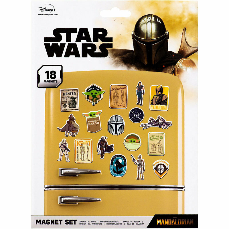 [46265] Kühlschrankmagnete Star Wars Mandalorian