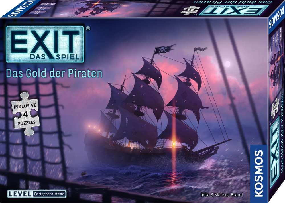[47687] EXIT Das Gold der Piraten - Spiel und Puzzle - Level 2/3