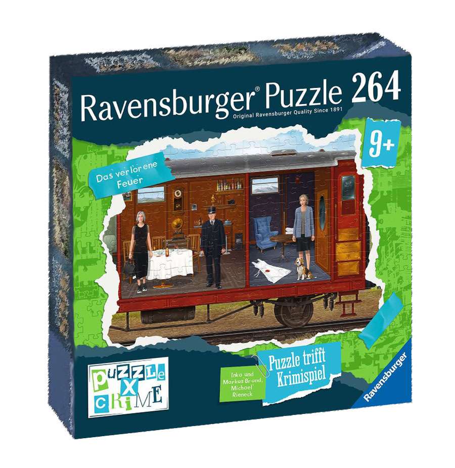 [48461] Puzzle X Crime Kids - Das verlorene Feuer