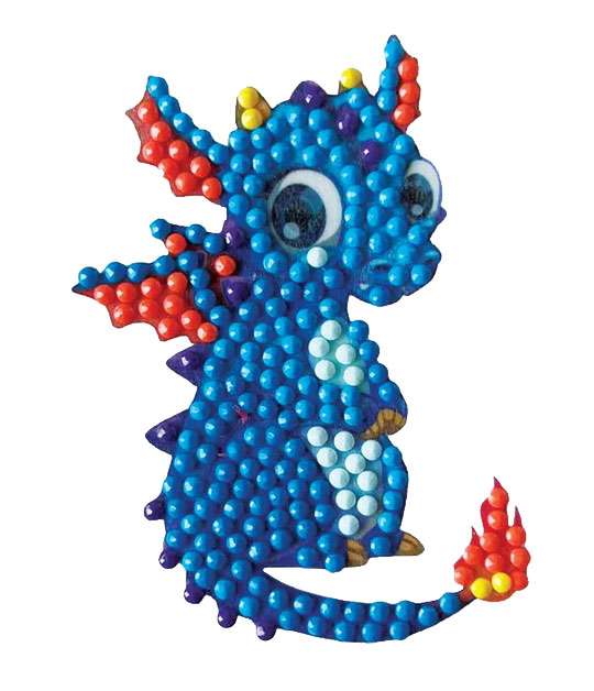 [48516] Sticker Crystal Art - Drache