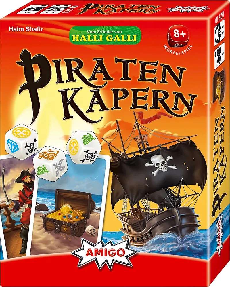 Piraten Kapern - Würfelspiel für Kinder
