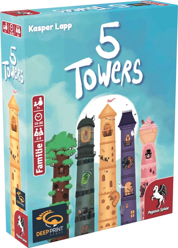 [49225] 5 Towers - das Spiel