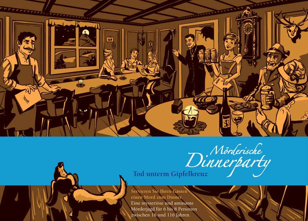 [49277] Mörderische Dinnerparty - Krimidinner - Tod unterm Gipfelkreuz
