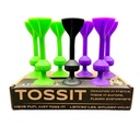 Saugnapf-Darts Tossit - Set für 2 Personen (lila, grün)