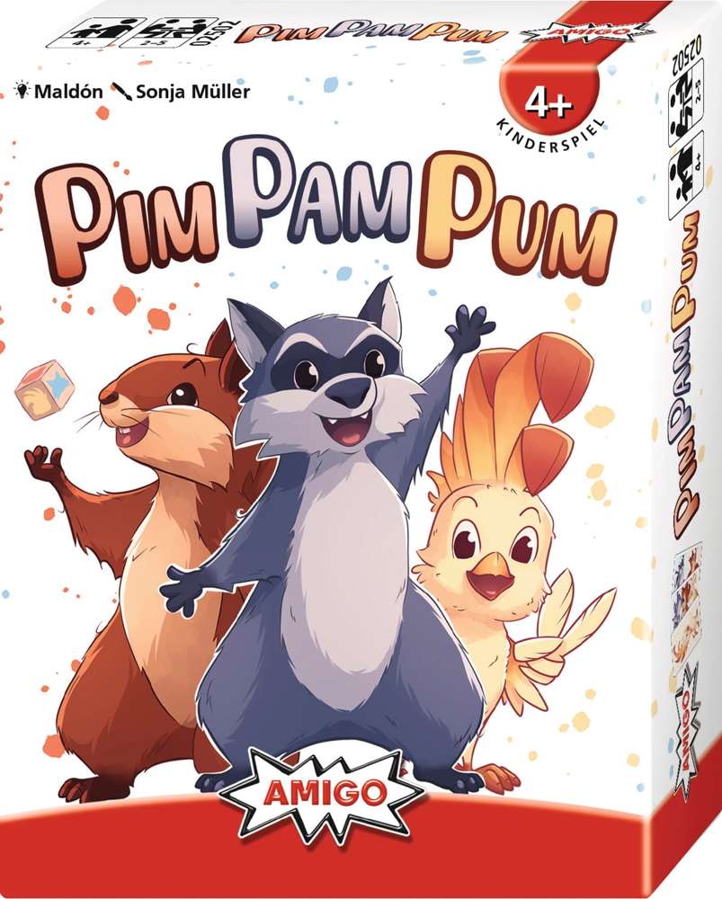 Pim Pam Pum - Würfelspiel ab 4 Jahren