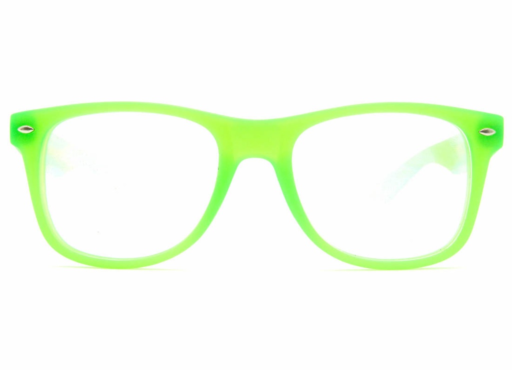 [37489] Regenbogenbrille Effektbrille - Ultimate UV Grün - GloFX