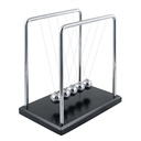 Kugelspiel mit schwarzem Sockel, Newton-Pendel