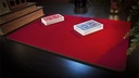 Professionelles Close Up Pad - Rot - Tischmatte für Zaubertricks