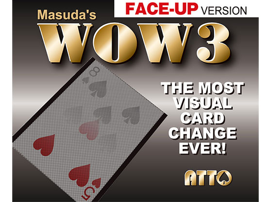 [43681] WOW3 - Face Up Version - Professioneller Zaubertrick