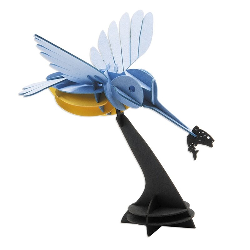 [46609] 3D Papiermodell - Eisvogel