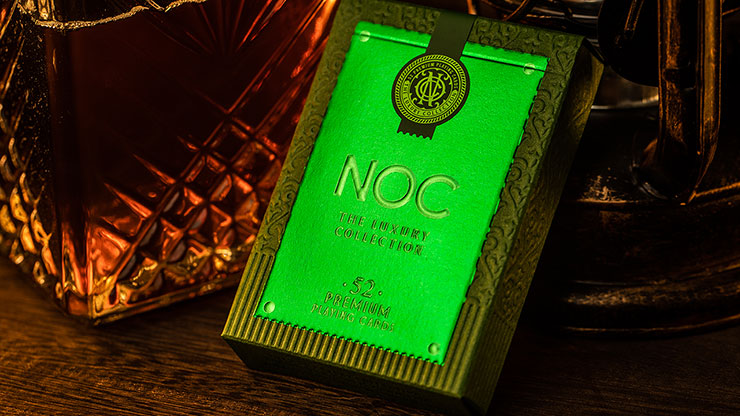[47598] NOC Playing Cards GREEN -The Luxury Collection