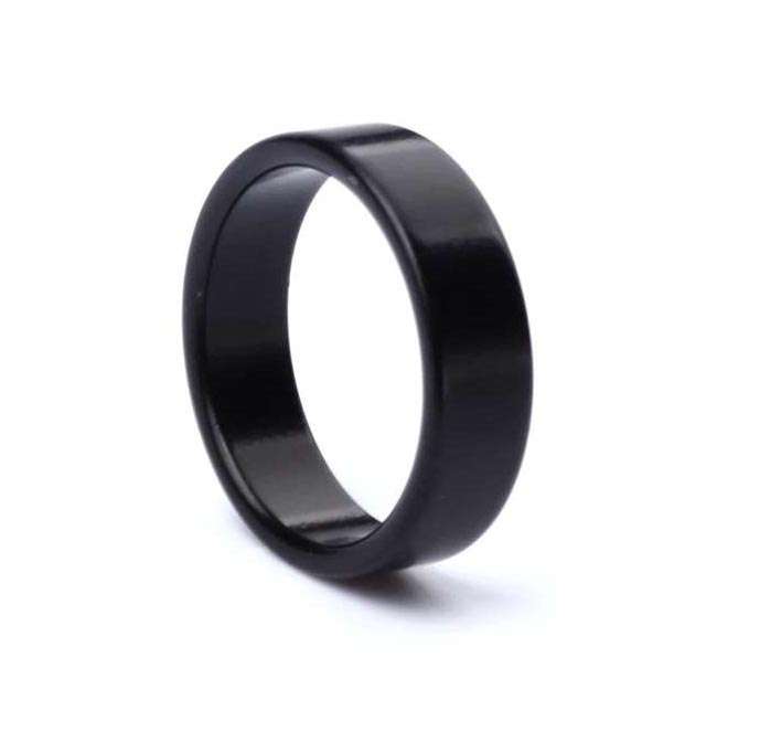 [49184] Magnetischer PK Ring - schwarz flat 20mm