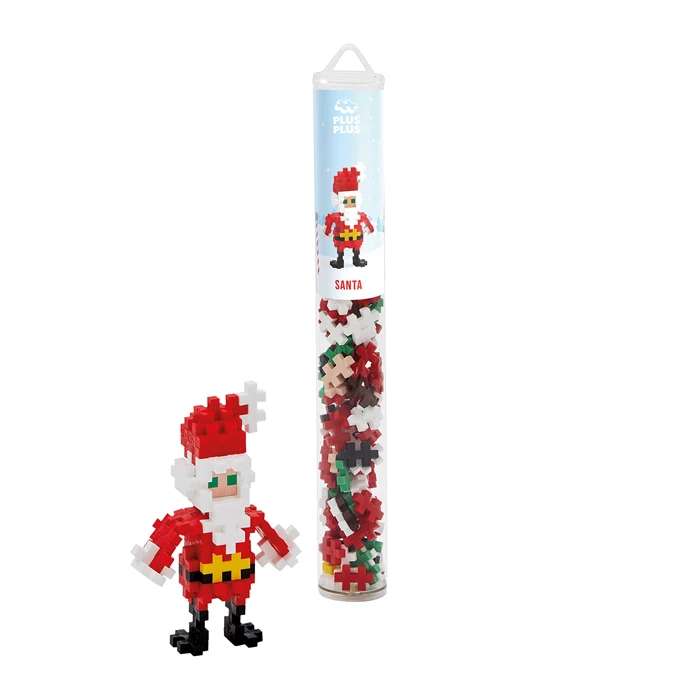 [49733] Plus Plus Tube - 100 Bausteine - Weihnachtsmann