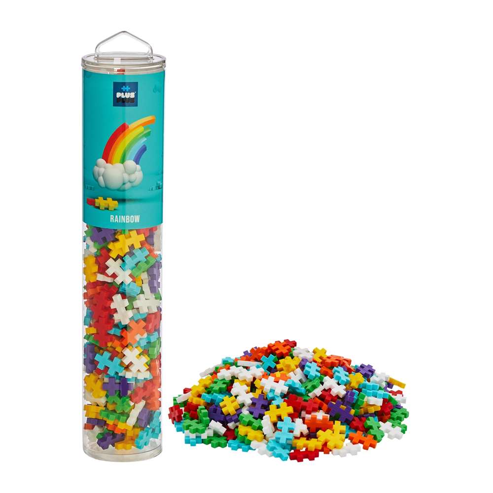 [49735] Plus Plus Tube - 240 Bausteine - Regenbogen