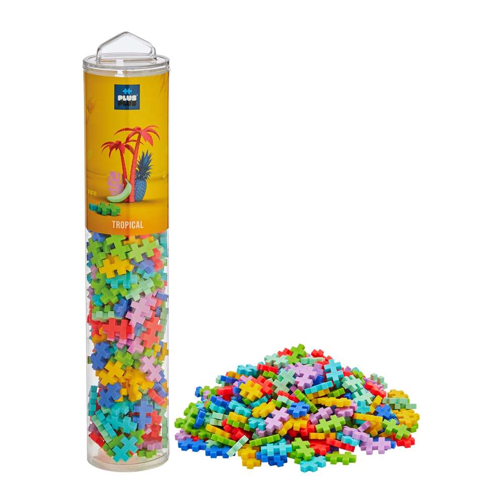 [49737] Plus Plus Tube - 240 Bausteine - Tropical
