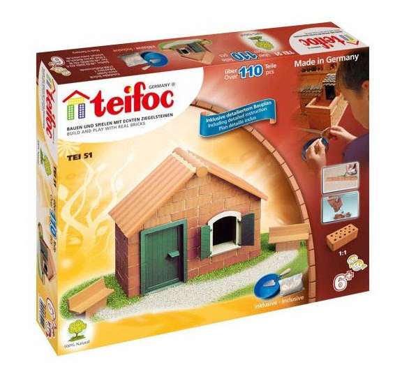 Teifoc Steinbaukasten - Starter Haus